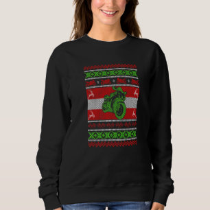Camiseta Motorcycle Rider Ugly Christmas Sweater