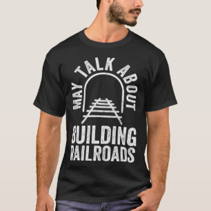 Camiseta Motores De Estrada De Ferro E Operadores De Caminh