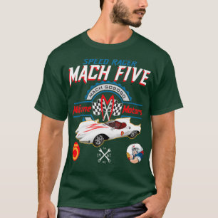 Camiseta Motores Mach 5 Mifune da Speed Racer