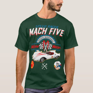 Camiseta Motores Mach 5 Mifune da Speed Racer