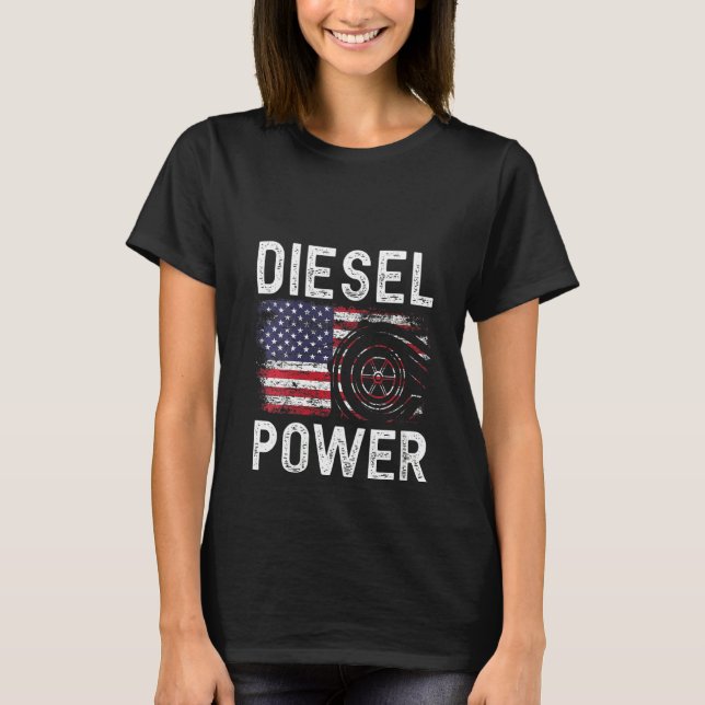 Camiseta Motores movidos a diesel (Frente)