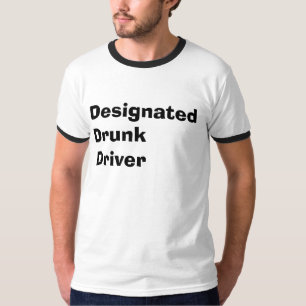 Camiseta Motorista bêbedo designado