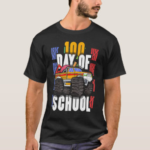 Camiseta Motorista Caminhão Monstro Aluno 100º Dia 100 Dias