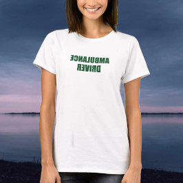 Camiseta Motorista de Ambulância