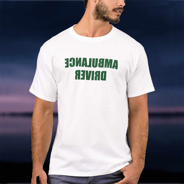 Camiseta Motorista de Ambulância (Criador carregado)