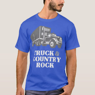 Camiseta Motorista de caminhão ama caminhão e country rock