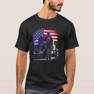 Camiseta Motorista de caminhão americano Big Rigs Diesel 10