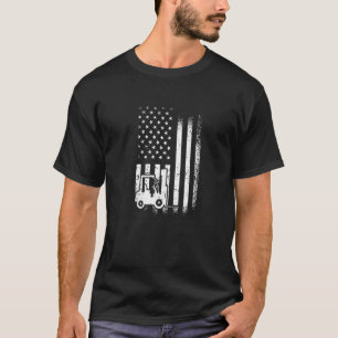 Camiseta Motorista de Caminhão Americano de Elevação