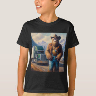 Camiseta Motorista de caminhão Bigfoot