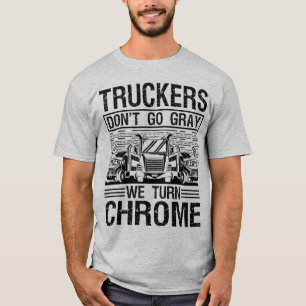 Camiseta Motorista De Caminhão-Caminhão 18 Roda Engraçado