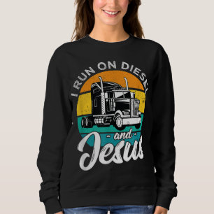 Camiseta Motorista De Caminhão Cristão Que Eu Faço Diesel E