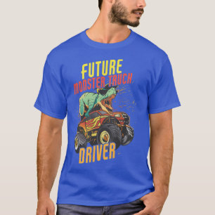 Camiseta Motorista de Caminhão do Futuro Monster