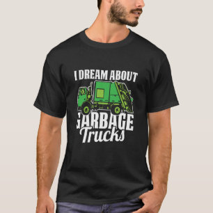 Camiseta Motorista de Caminhão Dream Rig Caminhão Lixo T