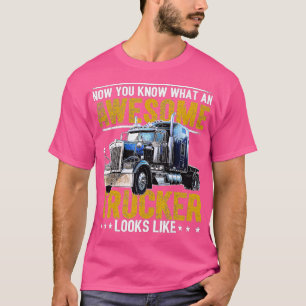 Camiseta Motorista de Caminhão Grande do Caminhão-Semirrebo