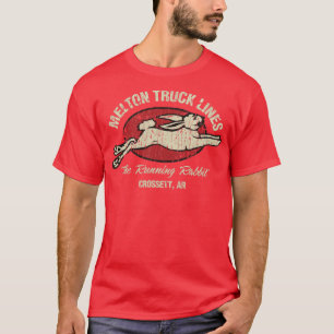 Camiseta Motorista de Caminhão MTL Executando Coelho 1954