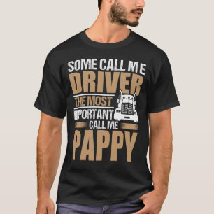Camiseta Motorista de caminhão O mais importante me chame d