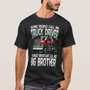 Camiseta Motorista De Caminhão O Mais Importante Me Chame G
