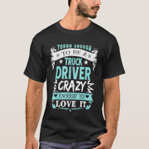 Camiseta Motorista de caminhão orgulhoso Inspiração faz cit