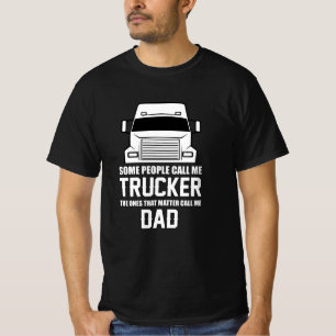 Camiseta Motorista de caminhão que ama caminhões divertidos
