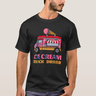 Camiseta Motorista de caminhão sorvete Doce Sessert Sorbet 