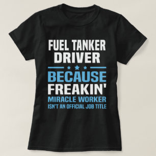 Camiseta Motorista de Caminhão Tanque de Combustível