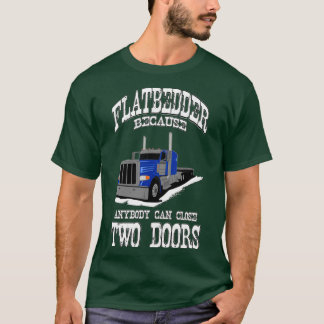Camiseta Motorista De Caminhão Traçado Duas Portas
