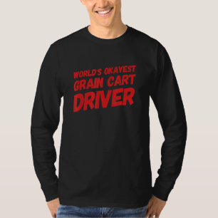 Camiseta Motorista de Carrinho de Grãos Mais ou Menos do Mu