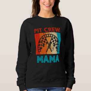 Camiseta Motorista De Carro De Pit Crew Mama