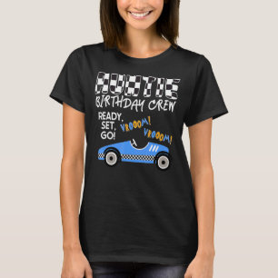 Camiseta Motorista De Carro Race Car Tia Aniversário Da Cor