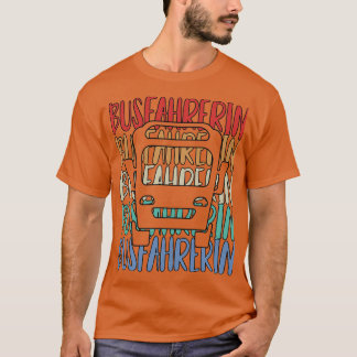 Camiseta motorista de ônibus da escola 17