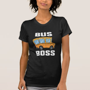 Camiseta Motorista de Ônibus da Escola de Barramento Funny