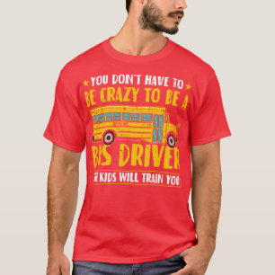 Camiseta Motorista de Ônibus Engraçado 1