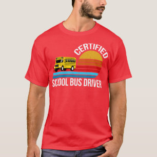 Camiseta motorista de ônibus escolar certificado Incrível 1