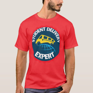 Camiseta Motorista de ônibus escolar especialista em entreg
