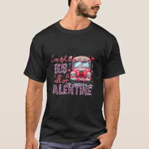 Camiseta Motorista de ônibus escolar ônibus cheio de valent