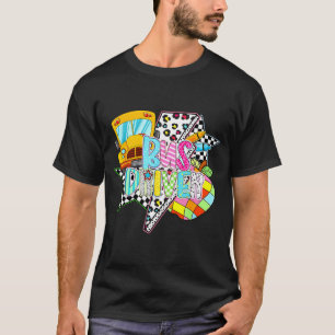Camiseta Motorista de Ônibus Iluminando Volta às Aulas Feli