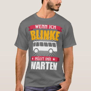 Camiseta motorista de ônibus vintage retro bus dizendo
