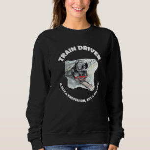 Camiseta Motorista De Trem Não É Uma Profissão Mas Uma Voca