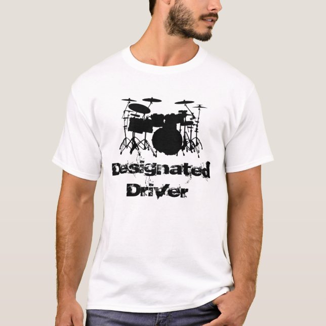 Camiseta Motorista designado 3 (Frente)