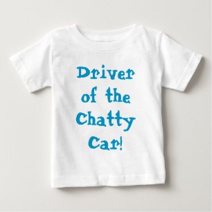 Camiseta Motorista Do Carro Falador Engraçado