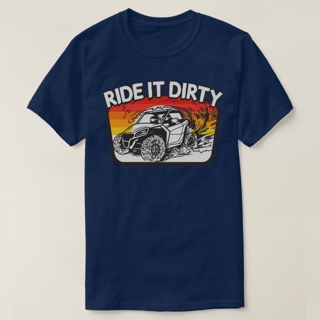 Camiseta Motorista Offline ATV Quad Driver (Frente do Design)