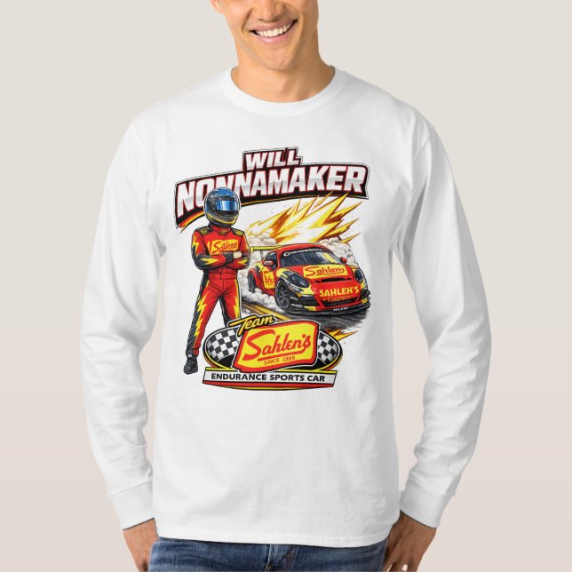 Camiseta Motorista Will Nonnamaker (Frente)
