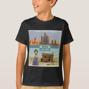 Camiseta Motown MenosTown Engraçado