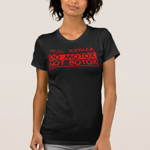 Camiseta MotoX Não Botox Bicicleta de Motocross