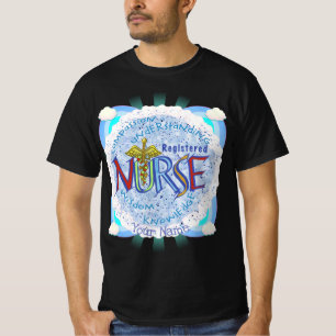 Camiseta Motto da Enfermeira Registrada