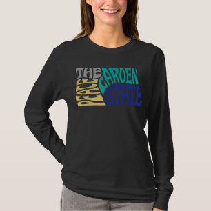 Camiseta Motto em Forma de Estado Norte-Americano do Dakota