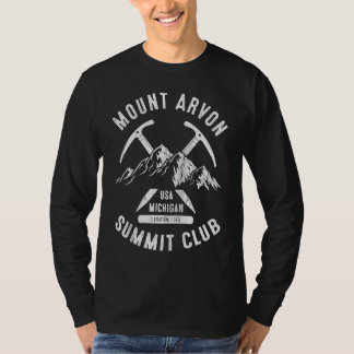Camiseta Mount Arvon Summit Club I Climbed Mount Arvon Mich