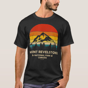 Camiseta Mount Revelstoke - Canadian National Park Retro So