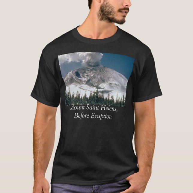 Camiseta Mount Saint Helens - Pre-Erupção (Frente)