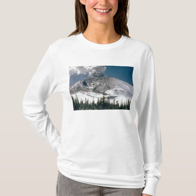 Camiseta Mount Saint Helens - Pre-Erupção (Frente)